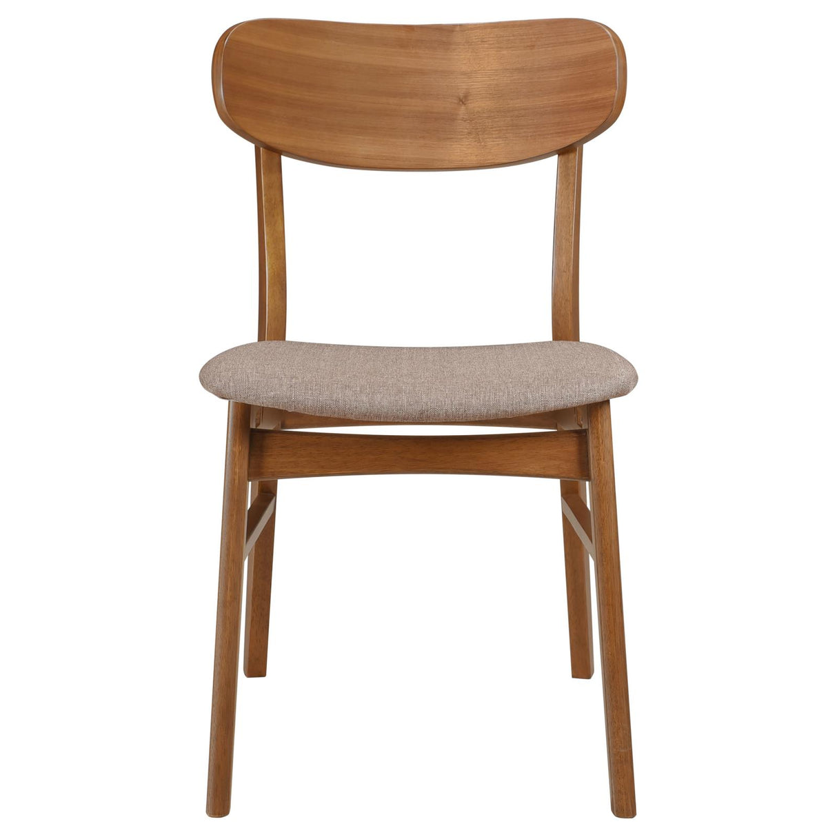 Dortch Walnut 5-Piece Oval Solid Wood Dining Set from Coaster - Luna Furniture