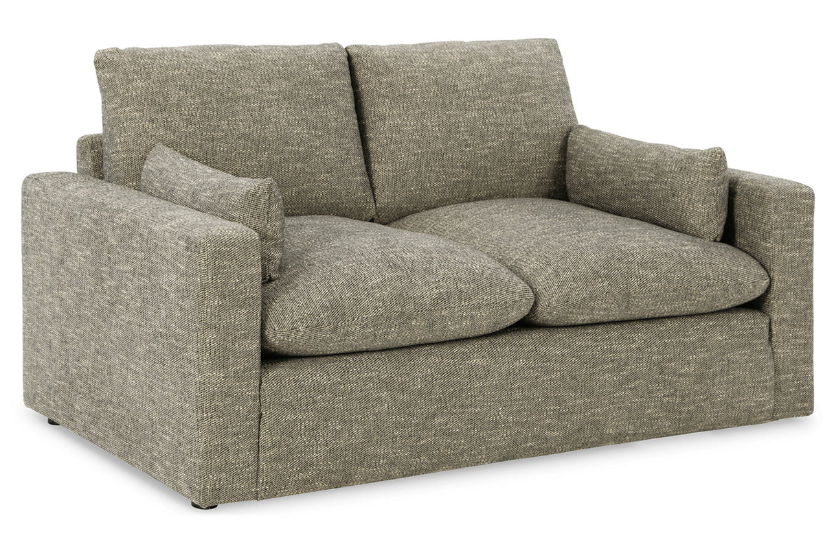 Dramatic Granite Loveseat from Ashley - Luna Furniture