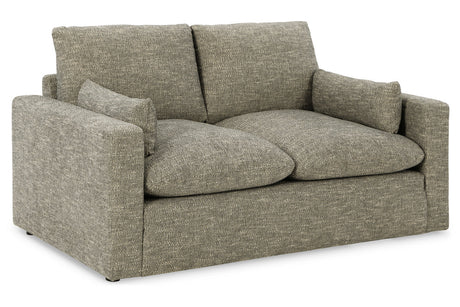 Dramatic Granite Loveseat from Ashley - Luna Furniture