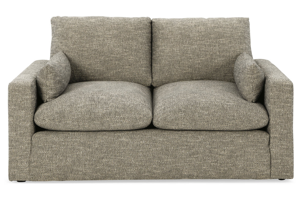 Dramatic Granite Loveseat from Ashley - Luna Furniture