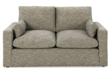 Dramatic Granite Loveseat from Ashley - Luna Furniture