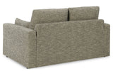 Dramatic Granite Loveseat from Ashley - Luna Furniture