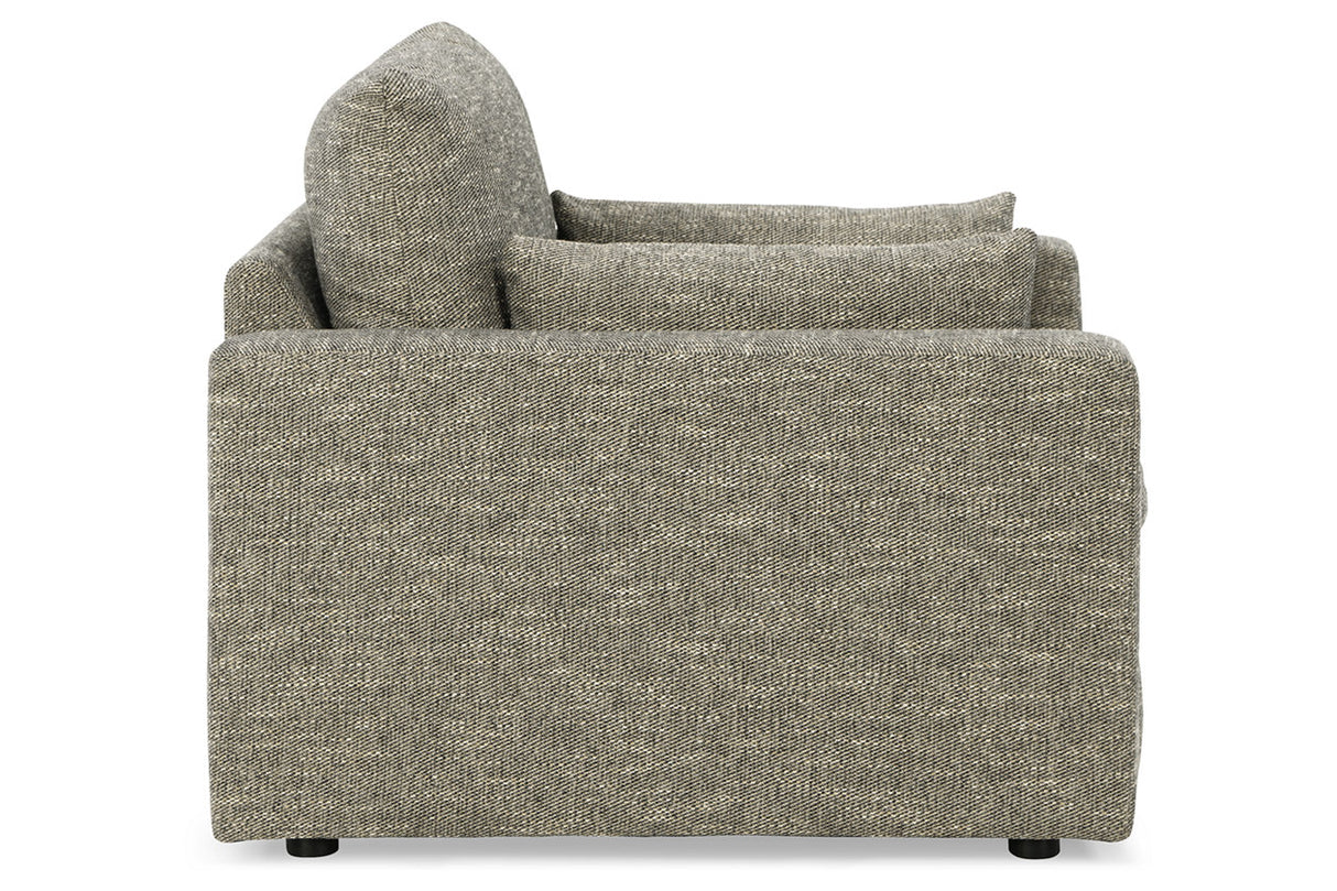 Dramatic Granite Oversized Chair from Ashley - Luna Furniture