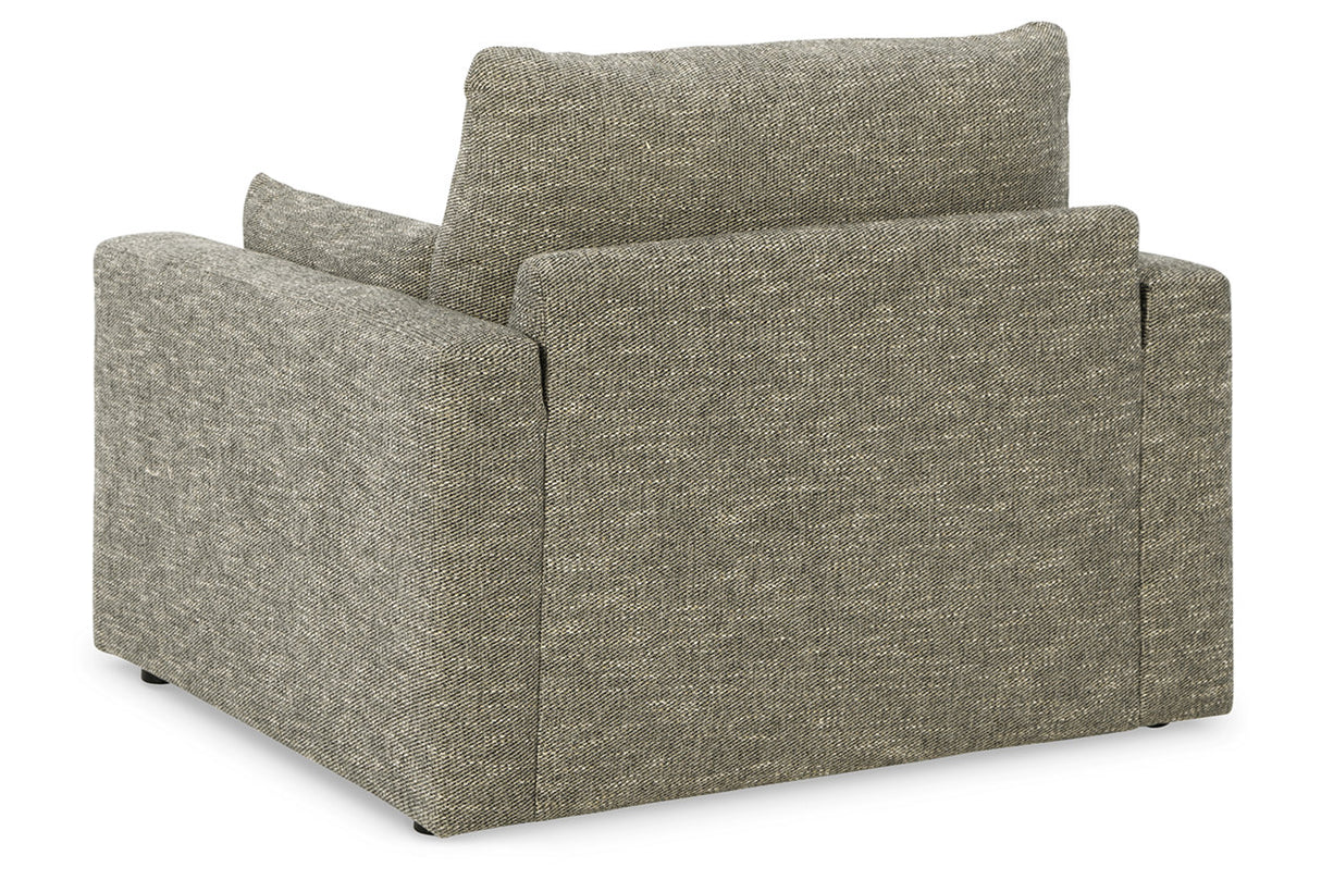 Dramatic Granite Oversized Chair from Ashley - Luna Furniture