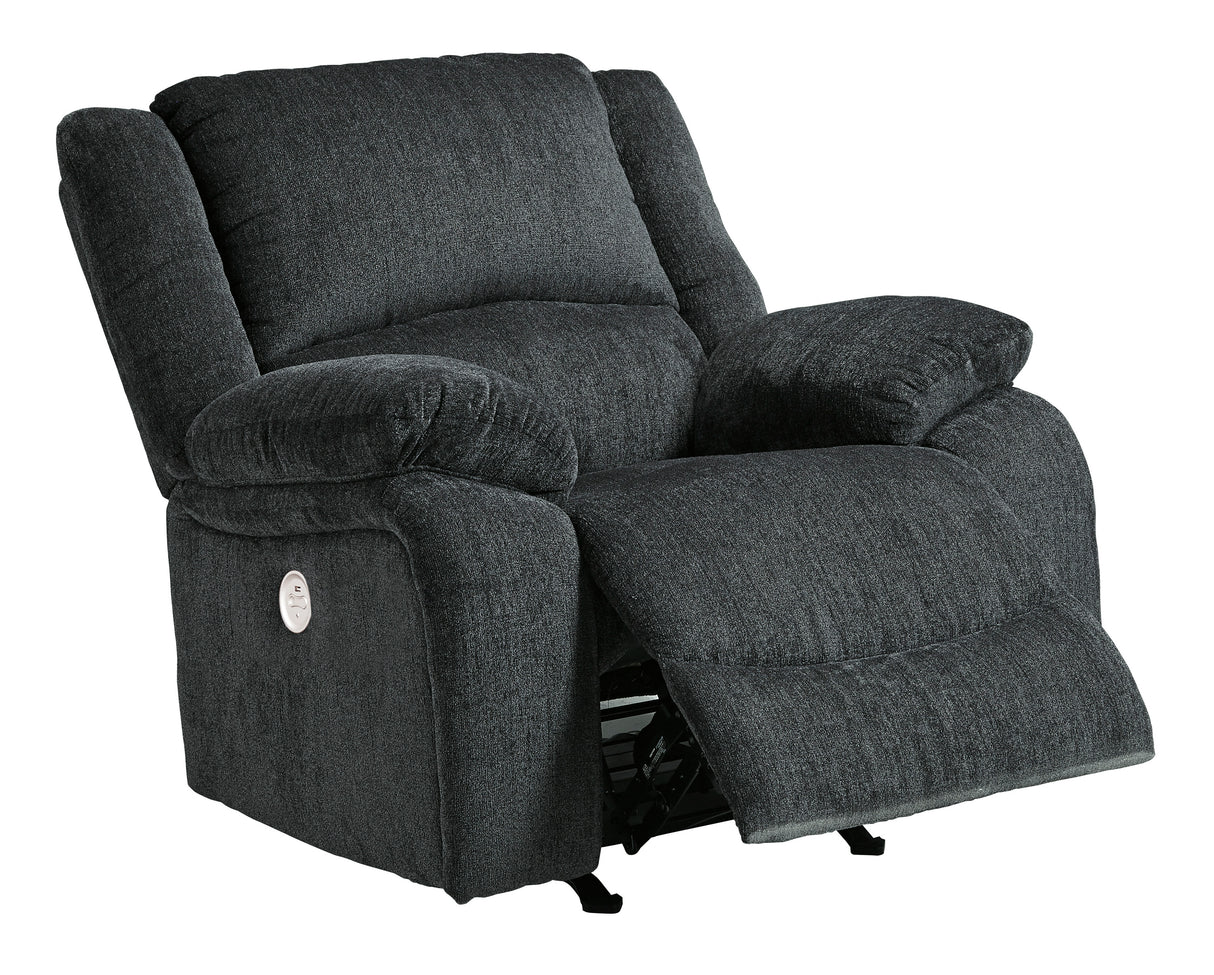 Draycoll Slate Power Reclining Living Room Set from Ashley - Luna Furniture