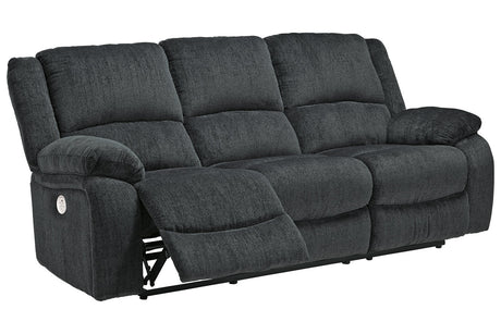 Draycoll Slate Power Reclining Sofa from Ashley - Luna Furniture
