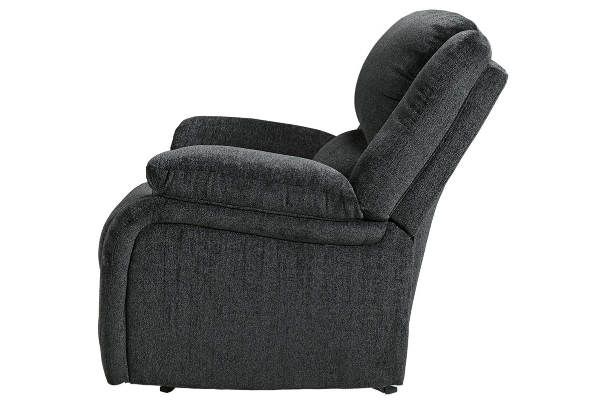 Draycoll Slate Recliner from Ashley - Luna Furniture