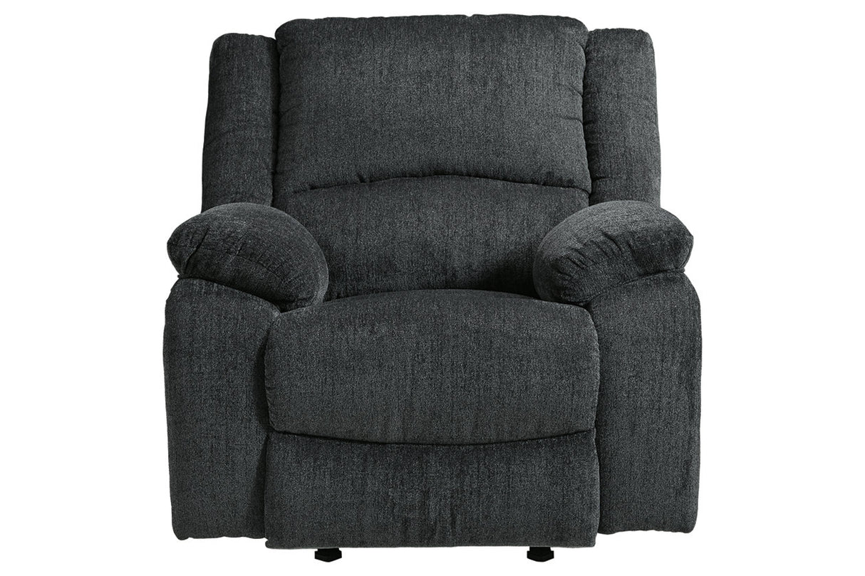 Draycoll Slate Recliner from Ashley - Luna Furniture