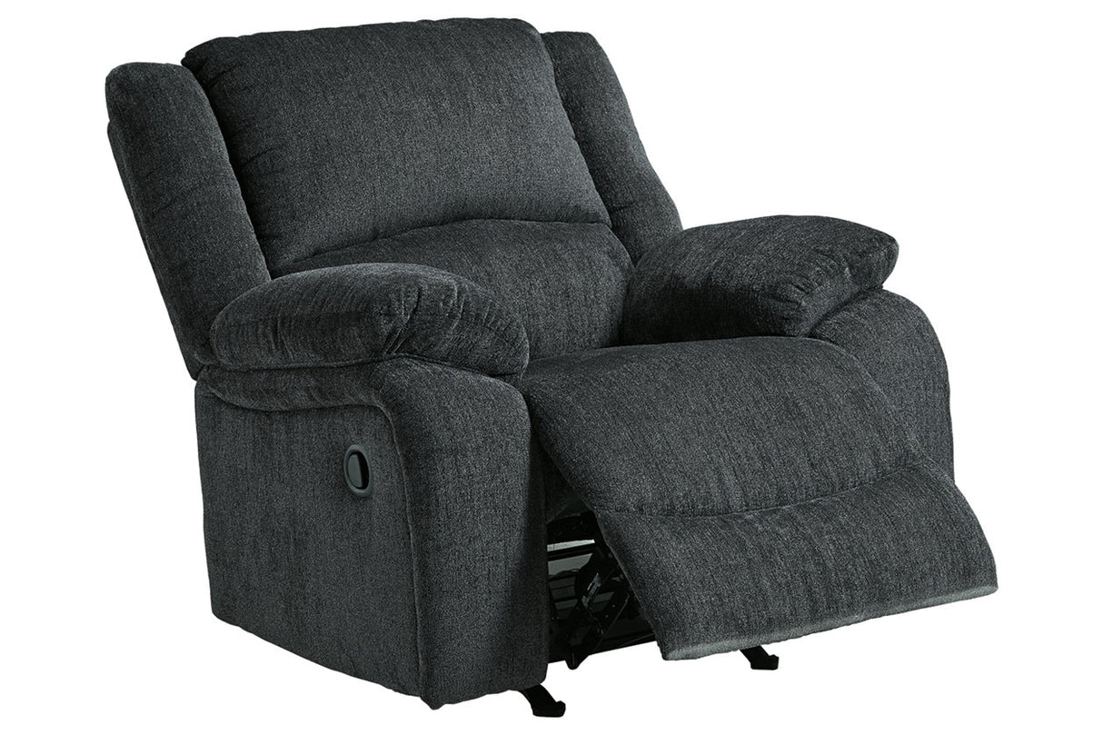 Draycoll Slate Recliner from Ashley - Luna Furniture