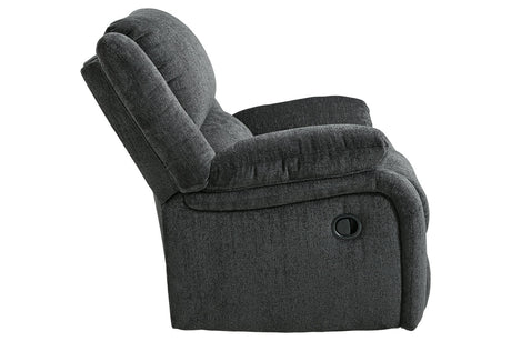 Draycoll Slate Recliner from Ashley - Luna Furniture