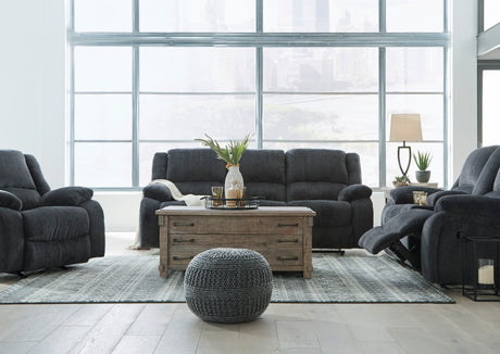 Draycoll Slate Reclining Living Room Set from Ashley - Luna Furniture