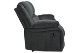 Draycoll Slate Reclining Sofa from Ashley - Luna Furniture