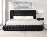 Dream Black Queen Platform Bed from Happy Homes - Luna Furniture