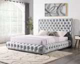 Dream Gray King Platform Bed from Happy Homes - Luna Furniture