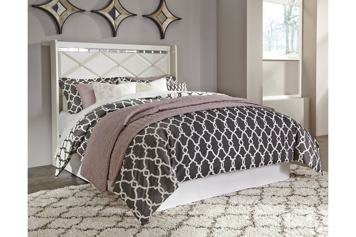 Dreamur Champagne Queen Panel Headboard (Headboard only) from Ashley - Luna Furniture