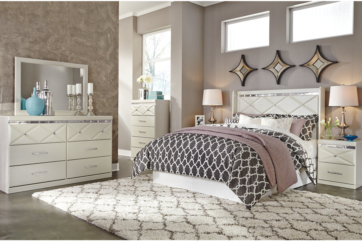 Dreamur Champagne Queen Panel Headboard (Headboard only) from Ashley - Luna Furniture