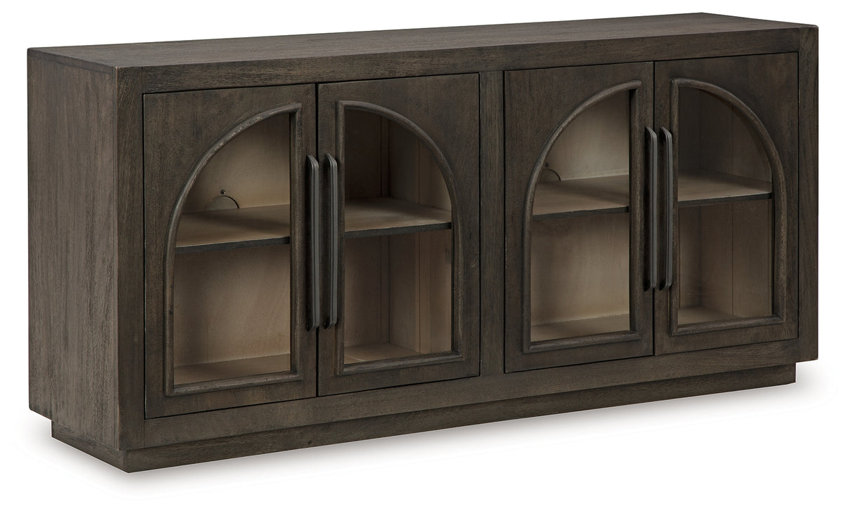 Dreley Grayish Brown Accent Cabinet from Ashley - Luna Furniture