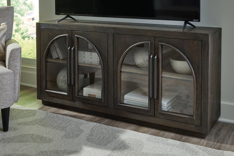 Dreley Grayish Brown Accent Cabinet from Ashley - Luna Furniture