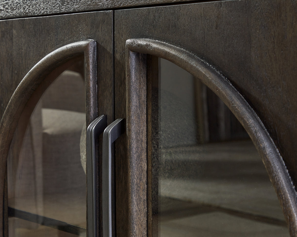 Dreley Grayish Brown Accent Cabinet from Ashley - Luna Furniture