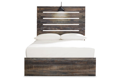 Drystan Multi Full LED Storage Platform Bed with 2 Drawers from Ashley - Luna Furniture