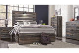 Drystan Multi Full LED Storage Platform Bed with 4 Drawers from Ashley - Luna Furniture