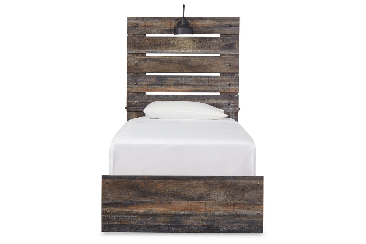 Drystan Multi LED Twin Panel Bed from Ashley Furniture - Luna Furniture