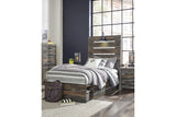 Drystan Multi LED Twin Storage Platform Bed with 2 Drawers from Ashley - Luna Furniture