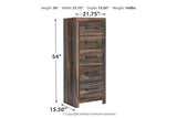 Drystan Multi Narrow Chest from Ashley - Luna Furniture