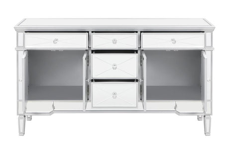 Duchess Silver 5-Drawer Accent Cabinet from Coaster - Luna Furniture