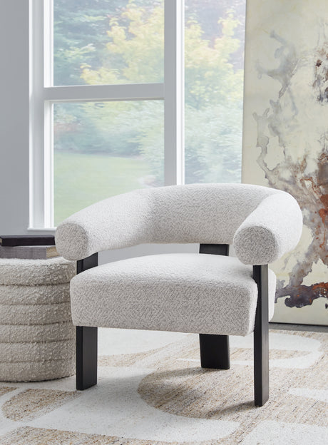 Dultish Snow Accent Chair from Ashley - Luna Furniture