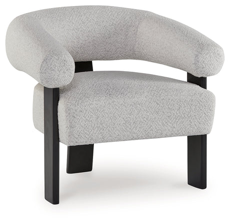 Dultish Snow Accent Chair from Ashley - Luna Furniture