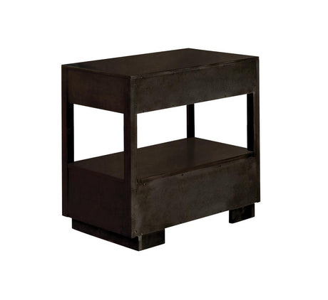 Durango Smoked Peppercorn 2-Drawer Nightstand from Coaster - Luna Furniture