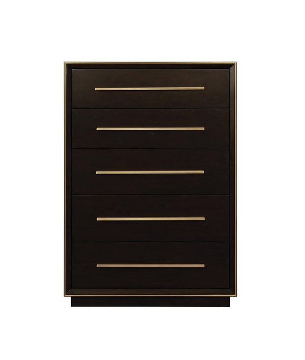 Durango Smoked Peppercorn 5-Drawer Chest