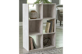 Paxberry Whitewash Six Cube Organizer from Ashley - Luna Furniture