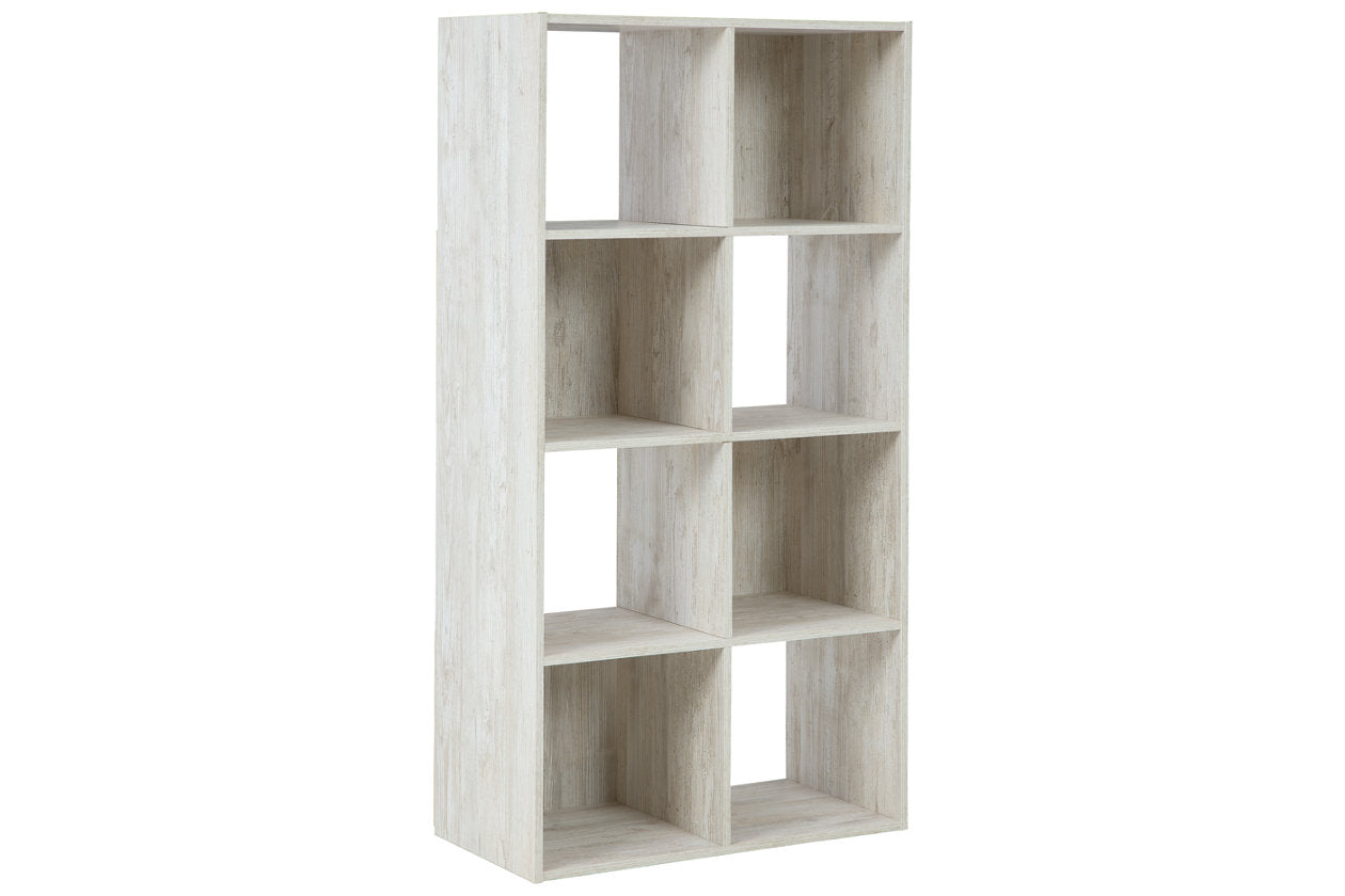 Paxberry Whitewash Eight Cube Organizer from Ashley - Luna Furniture