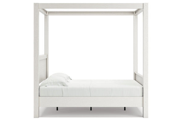 Aprilyn White Full Canopy Bed