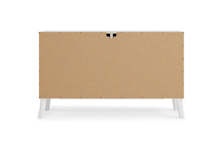 Piperton Two-tone Brown/White Dresser from Ashley - Luna Furniture
