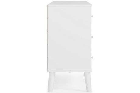 Piperton Two-tone Brown/White Dresser from Ashley - Luna Furniture