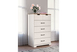 Vaibryn Two-tone Chest of Drawers -  - Luna Furniture