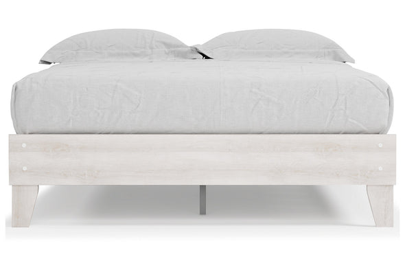 Paxberry Two-tone Queen Platform Bed