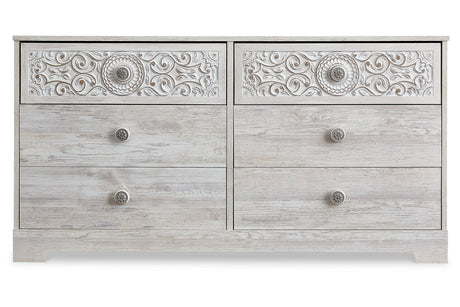 Paxberry Whitewash Dresser from Ashley - Luna Furniture
