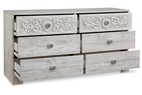 Paxberry Whitewash Dresser from Ashley - Luna Furniture