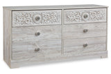 Paxberry Whitewash Dresser from Ashley - Luna Furniture