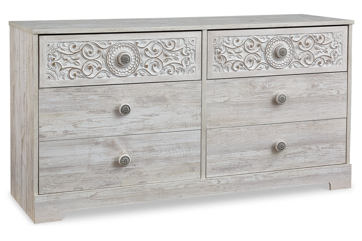 Paxberry Whitewash Dresser from Ashley - Luna Furniture