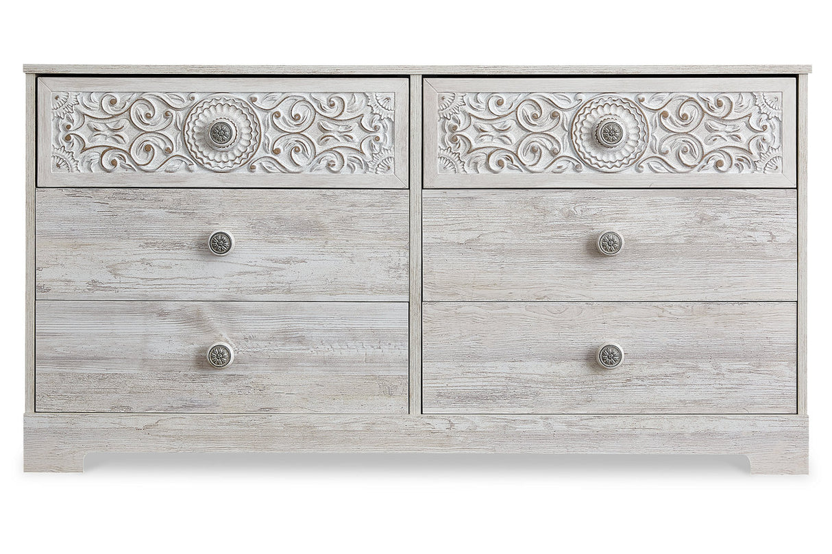 Paxberry Whitewash Dresser from Ashley - Luna Furniture