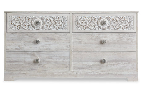 Paxberry Whitewash Dresser from Ashley - Luna Furniture