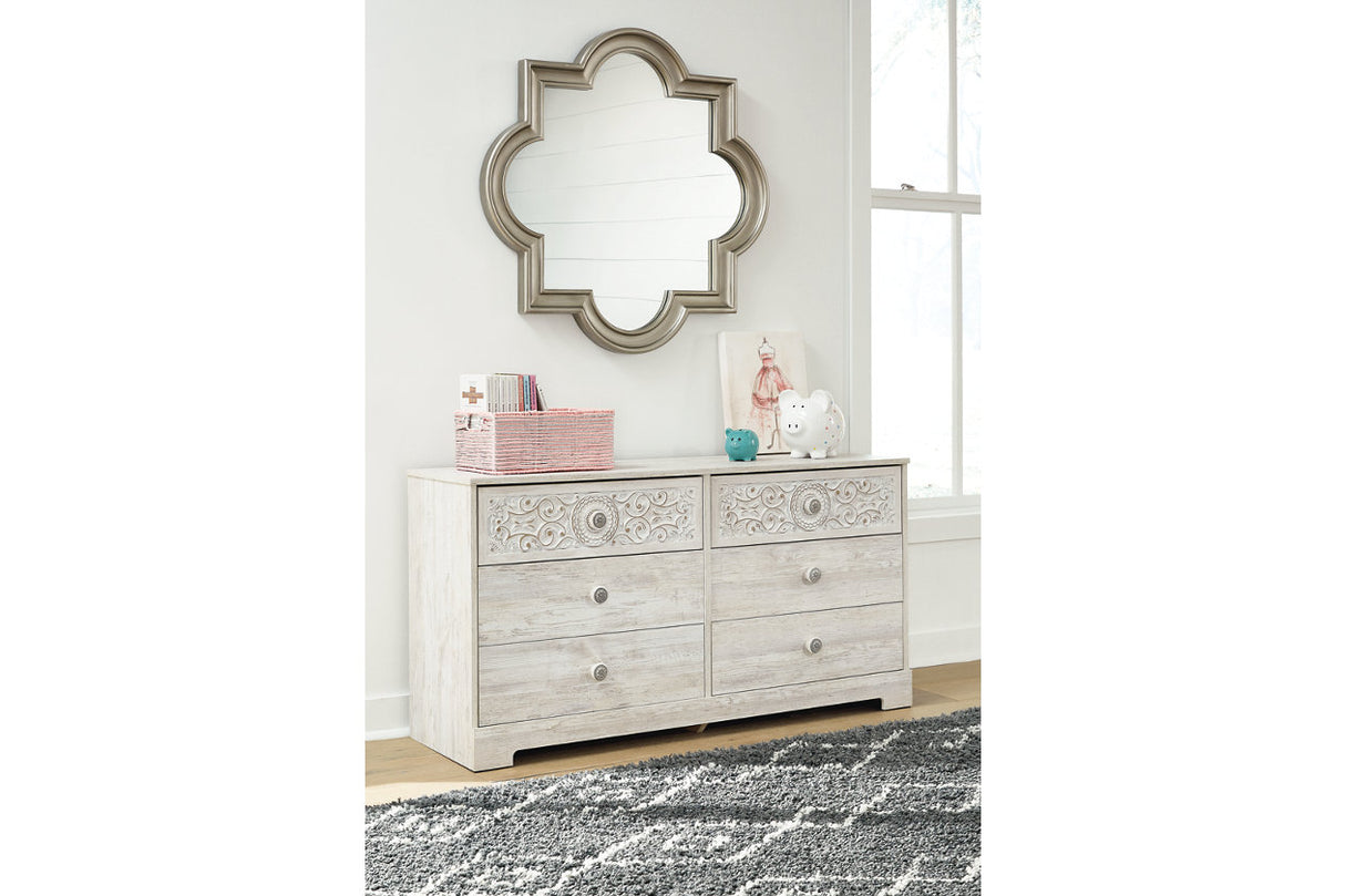 Paxberry Whitewash Dresser from Ashley - Luna Furniture