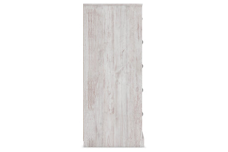 Paxberry Whitewash Chest of Drawers from Ashley - Luna Furniture