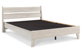 Socalle Natural Queen Platform Bed from Ashley - Luna Furniture