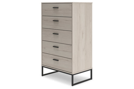 Socalle Light Natural Chest of Drawers from Ashley - Luna Furniture